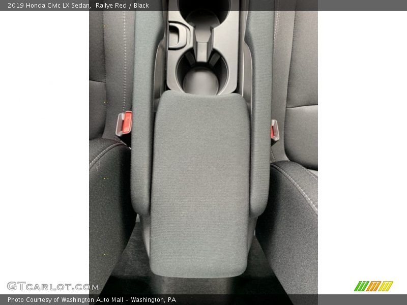 Rallye Red / Black 2019 Honda Civic LX Sedan