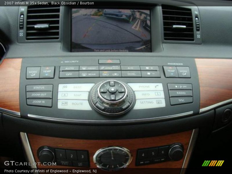 Black Obsidian / Bourbon 2007 Infiniti M 35x Sedan