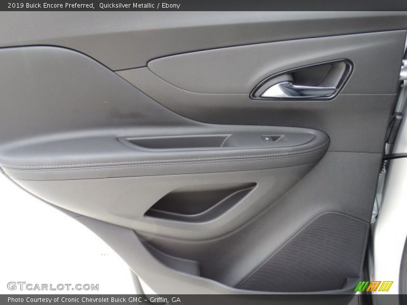 Quicksilver Metallic / Ebony 2019 Buick Encore Preferred