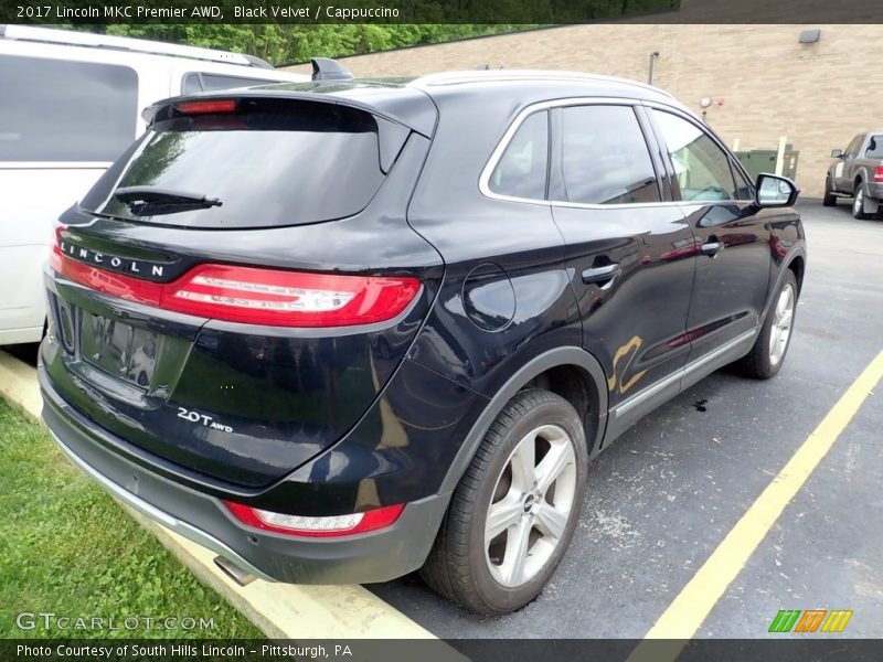 Black Velvet / Cappuccino 2017 Lincoln MKC Premier AWD