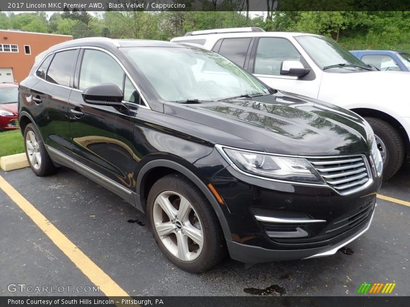 Black Velvet / Cappuccino 2017 Lincoln MKC Premier AWD