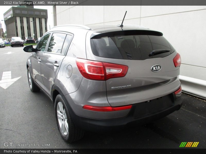 Mineral Silver / Black 2012 Kia Sportage LX AWD