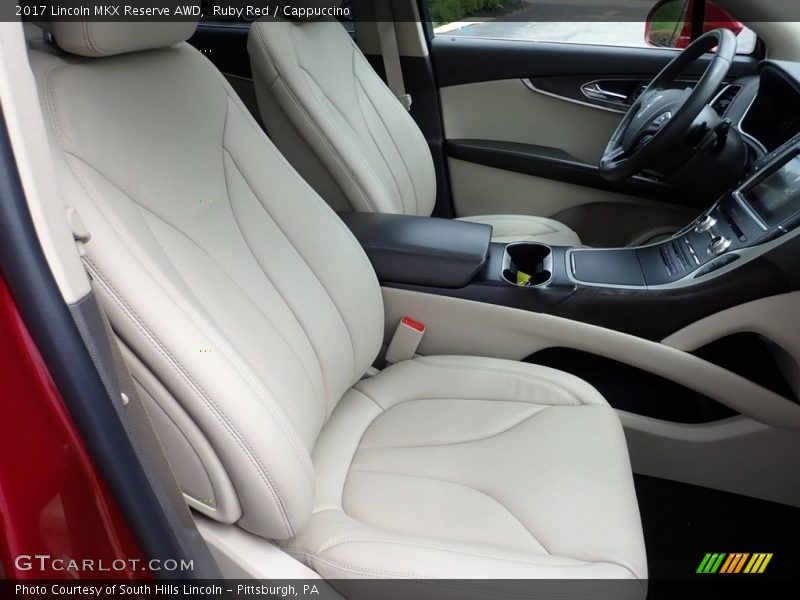 Ruby Red / Cappuccino 2017 Lincoln MKX Reserve AWD