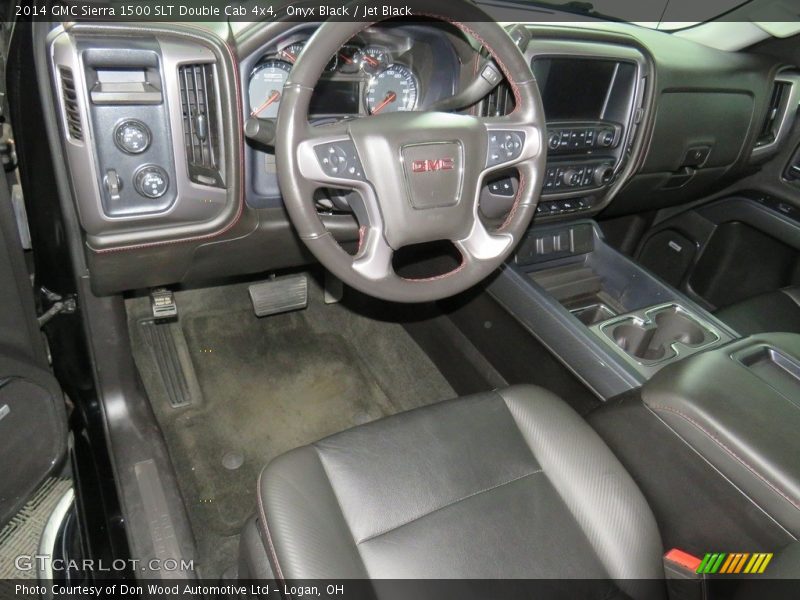 Onyx Black / Jet Black 2014 GMC Sierra 1500 SLT Double Cab 4x4