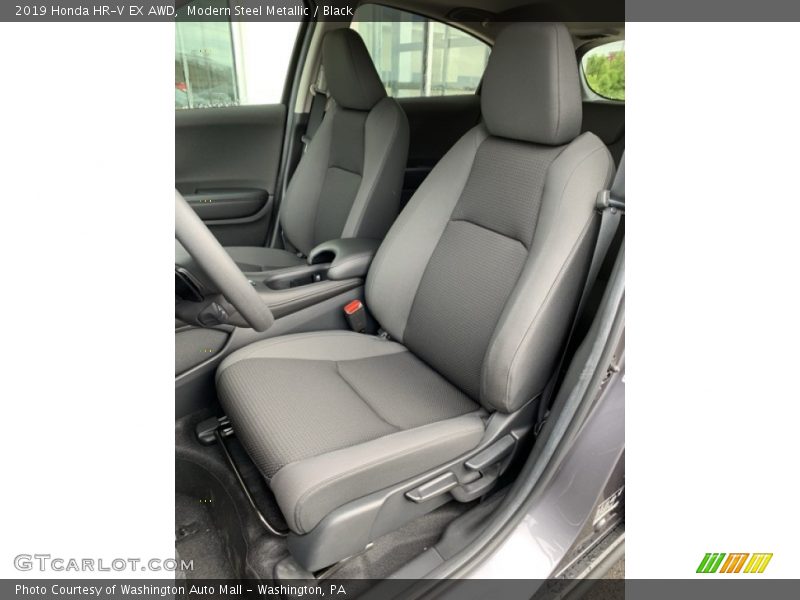 Modern Steel Metallic / Black 2019 Honda HR-V EX AWD