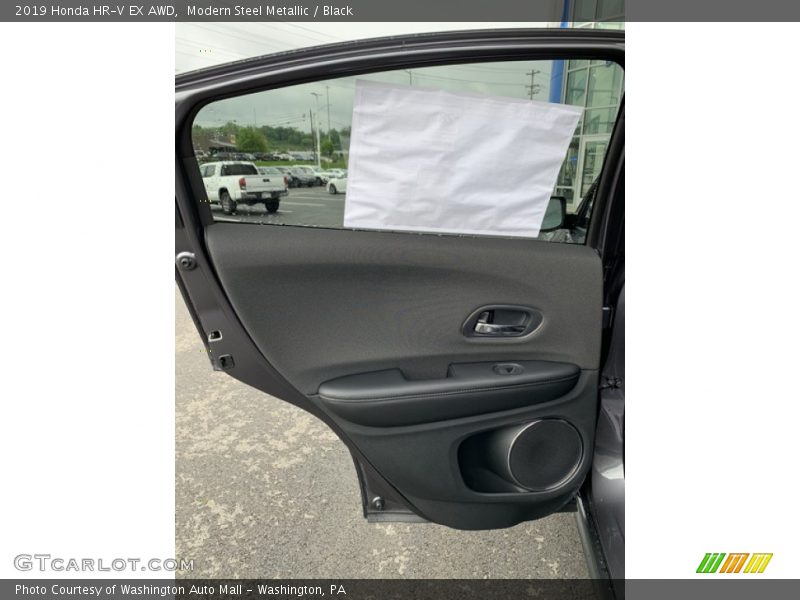 Modern Steel Metallic / Black 2019 Honda HR-V EX AWD