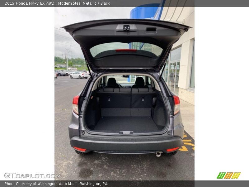 Modern Steel Metallic / Black 2019 Honda HR-V EX AWD