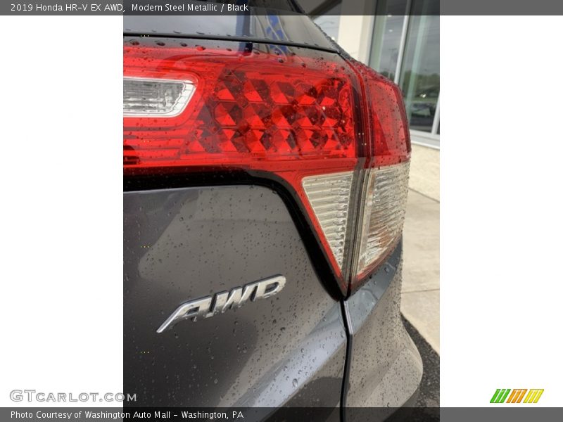 Modern Steel Metallic / Black 2019 Honda HR-V EX AWD