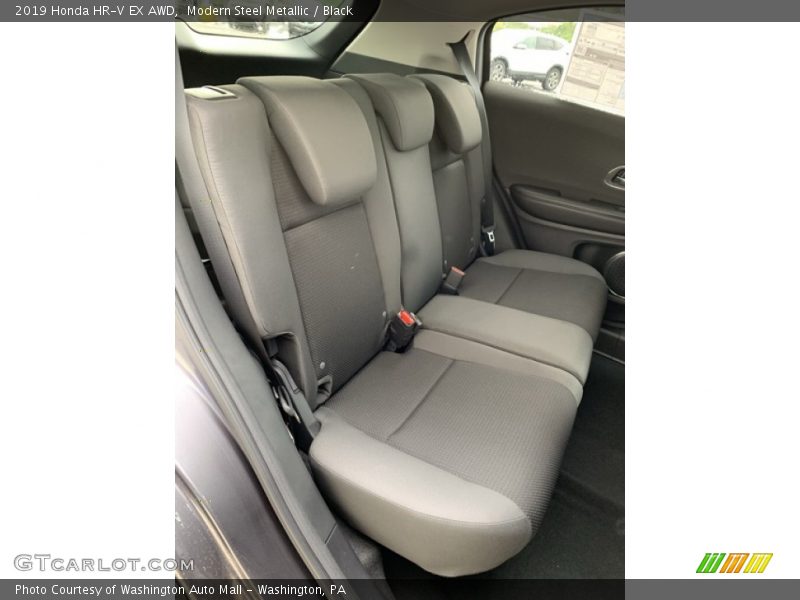 Modern Steel Metallic / Black 2019 Honda HR-V EX AWD