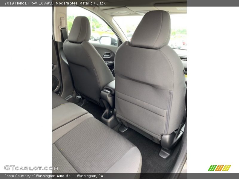 Modern Steel Metallic / Black 2019 Honda HR-V EX AWD