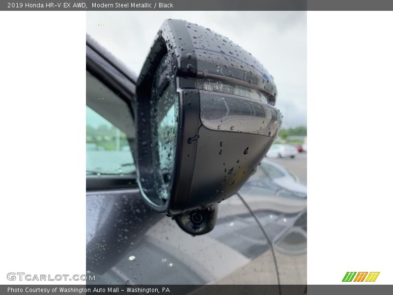 Modern Steel Metallic / Black 2019 Honda HR-V EX AWD