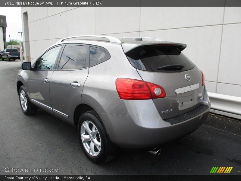 Platinum Graphite / Black 2011 Nissan Rogue SV AWD