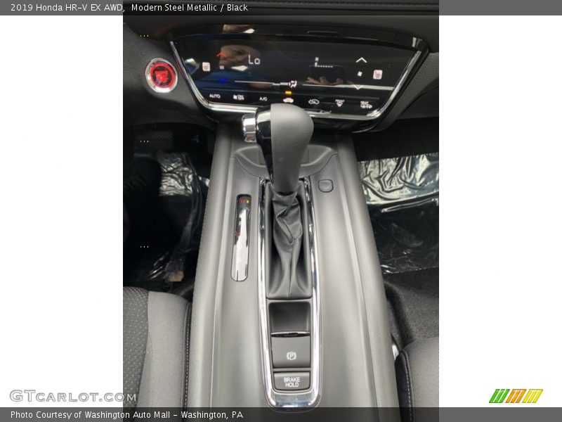 Modern Steel Metallic / Black 2019 Honda HR-V EX AWD