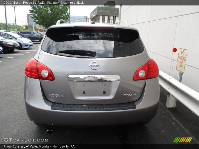 Platinum Graphite / Black 2011 Nissan Rogue SV AWD