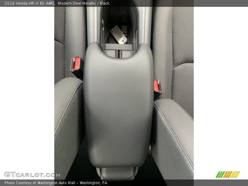 Modern Steel Metallic / Black 2019 Honda HR-V EX AWD