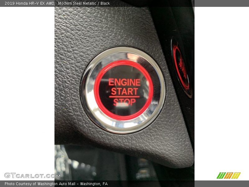 Modern Steel Metallic / Black 2019 Honda HR-V EX AWD