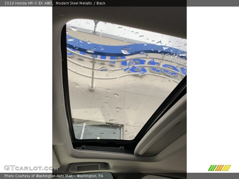 Modern Steel Metallic / Black 2019 Honda HR-V EX AWD