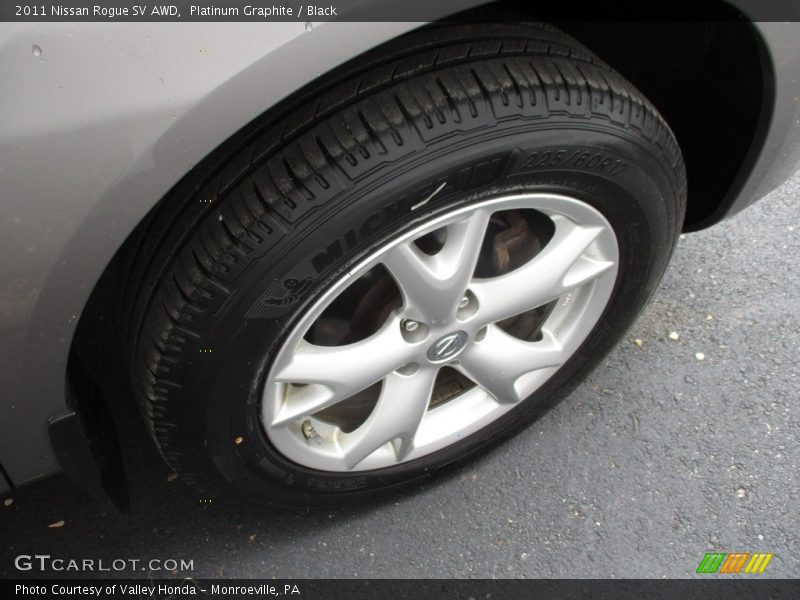 Platinum Graphite / Black 2011 Nissan Rogue SV AWD