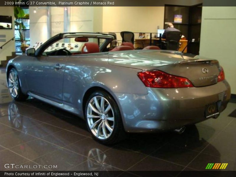  2009 G 37 Convertible Platinum Graphite