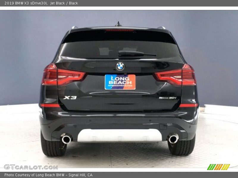Jet Black / Black 2019 BMW X3 sDrive30i