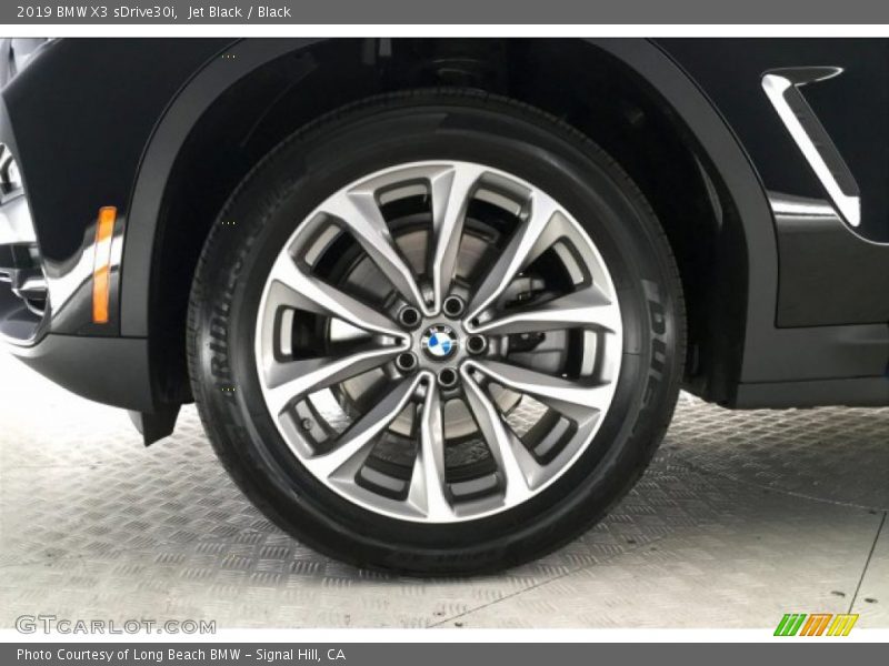 Jet Black / Black 2019 BMW X3 sDrive30i