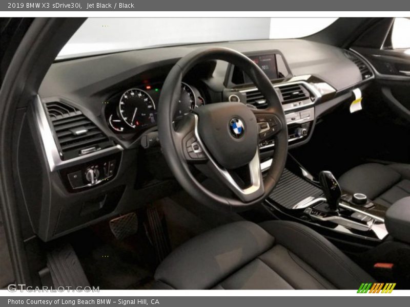 Jet Black / Black 2019 BMW X3 sDrive30i
