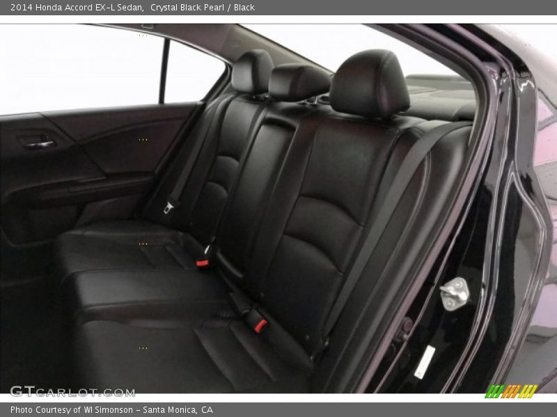 Crystal Black Pearl / Black 2014 Honda Accord EX-L Sedan