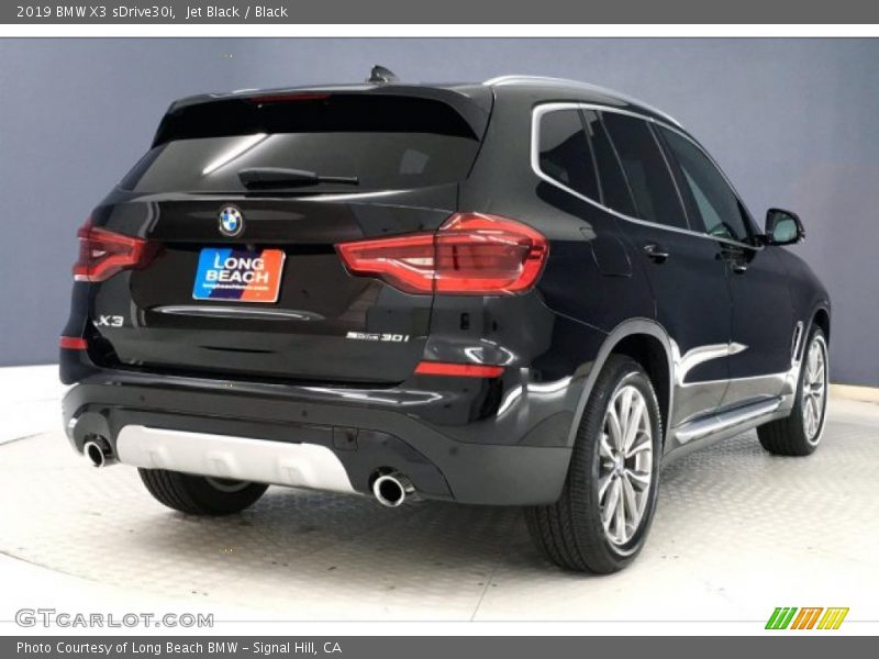 Jet Black / Black 2019 BMW X3 sDrive30i