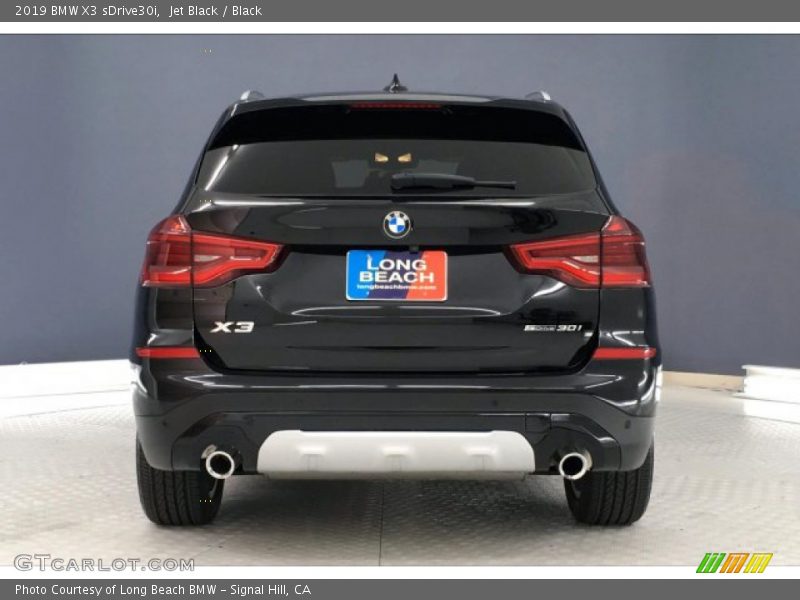 Jet Black / Black 2019 BMW X3 sDrive30i
