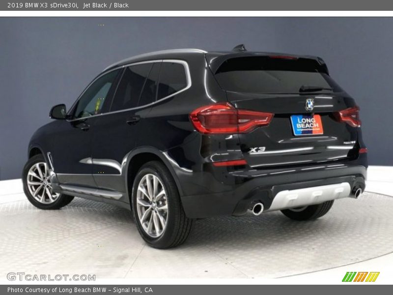 Jet Black / Black 2019 BMW X3 sDrive30i