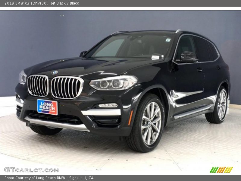 Jet Black / Black 2019 BMW X3 sDrive30i