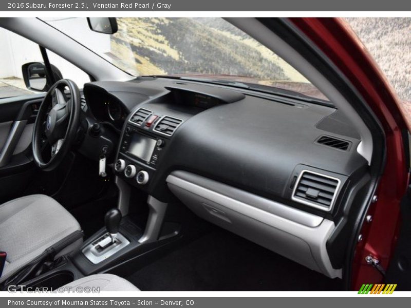 Venetian Red Pearl / Gray 2016 Subaru Forester 2.5i