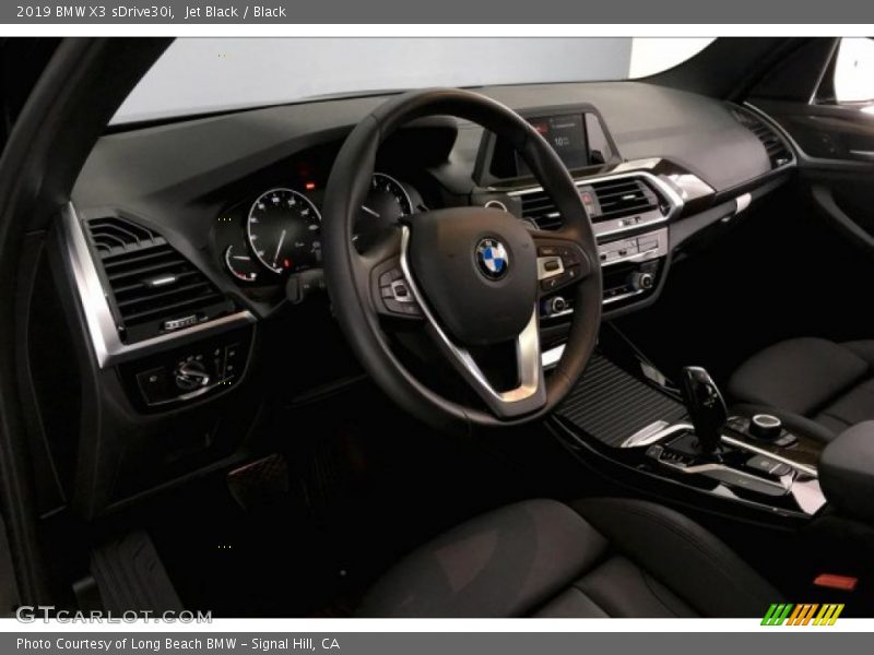 Jet Black / Black 2019 BMW X3 sDrive30i