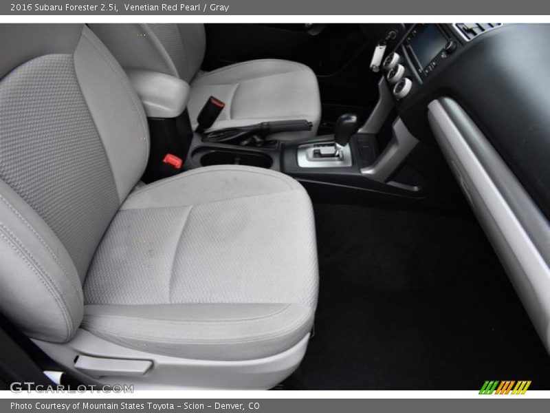 Venetian Red Pearl / Gray 2016 Subaru Forester 2.5i