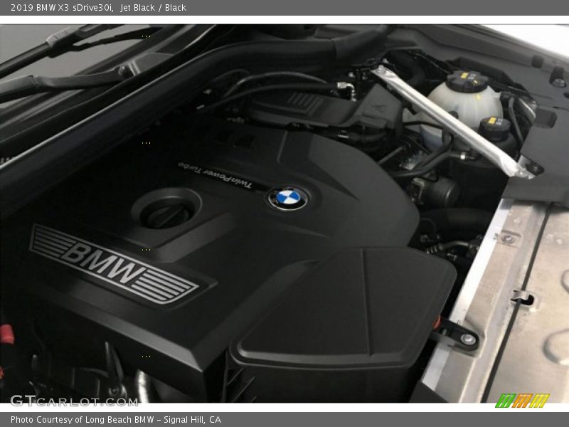 Jet Black / Black 2019 BMW X3 sDrive30i