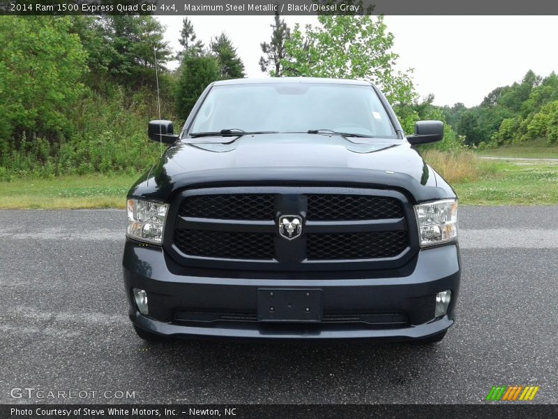 Maximum Steel Metallic / Black/Diesel Gray 2014 Ram 1500 Express Quad Cab 4x4