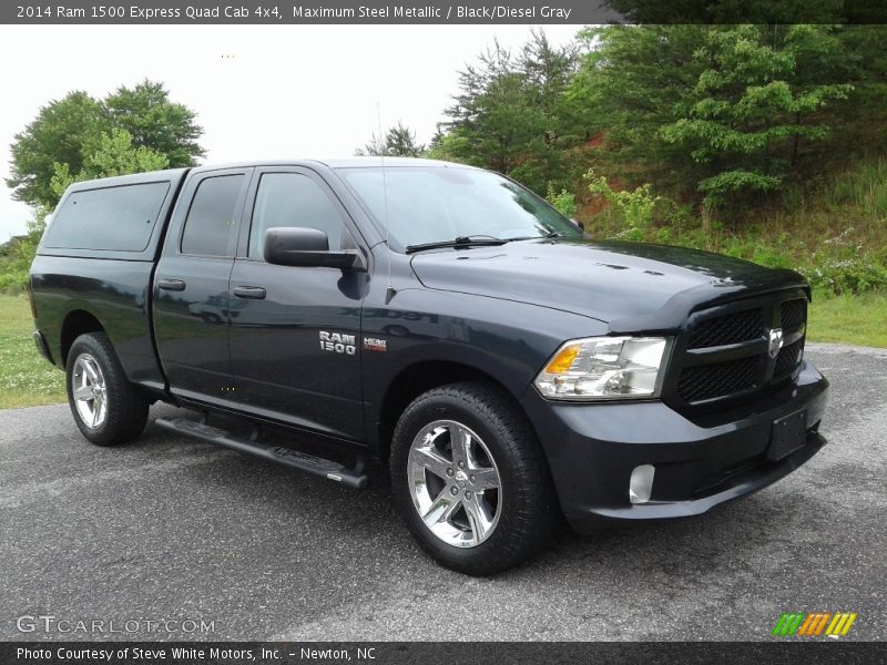 Maximum Steel Metallic / Black/Diesel Gray 2014 Ram 1500 Express Quad Cab 4x4