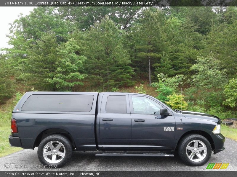 Maximum Steel Metallic / Black/Diesel Gray 2014 Ram 1500 Express Quad Cab 4x4