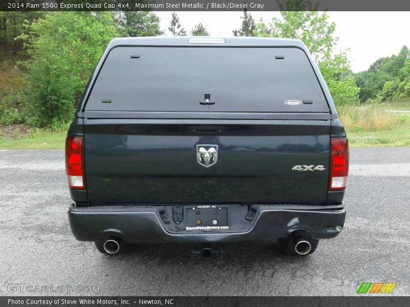 Maximum Steel Metallic / Black/Diesel Gray 2014 Ram 1500 Express Quad Cab 4x4