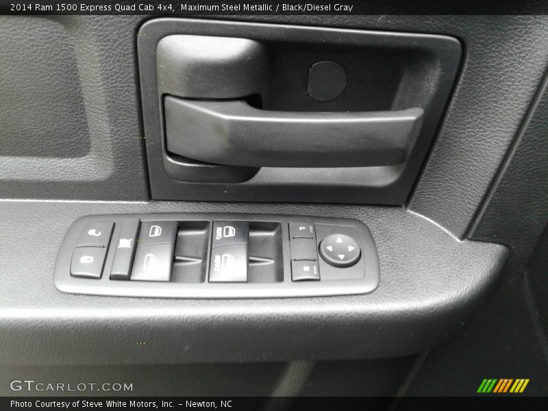 Maximum Steel Metallic / Black/Diesel Gray 2014 Ram 1500 Express Quad Cab 4x4