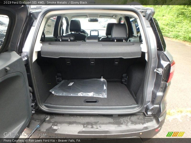  2019 EcoSport SES 4WD Trunk