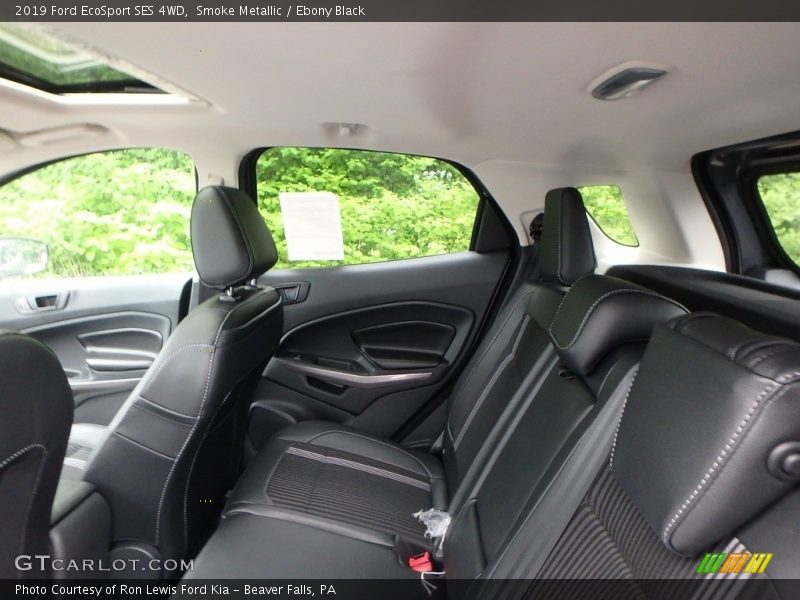 Rear Seat of 2019 EcoSport SES 4WD