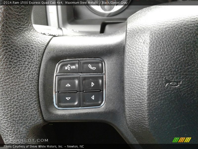 Maximum Steel Metallic / Black/Diesel Gray 2014 Ram 1500 Express Quad Cab 4x4