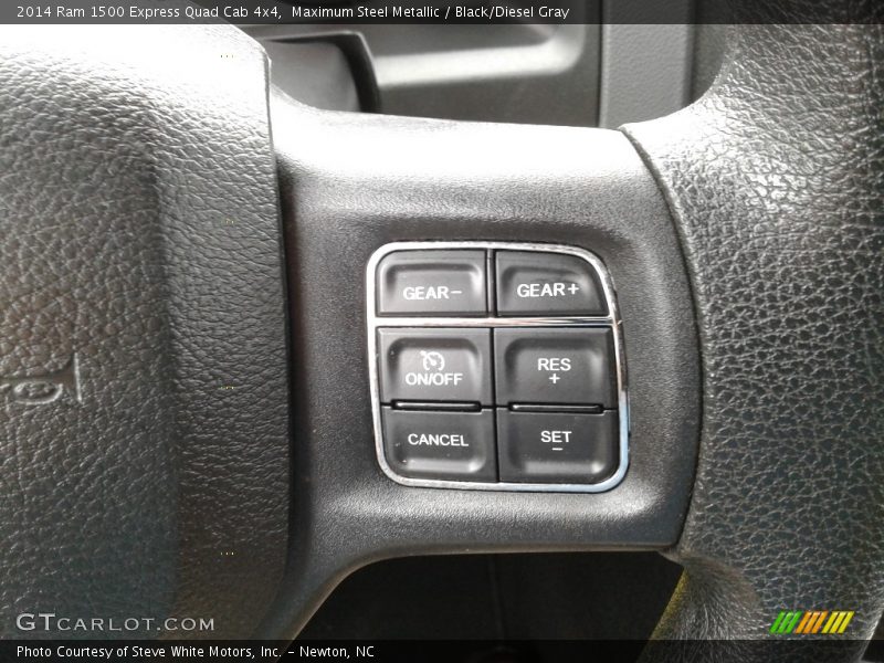 Maximum Steel Metallic / Black/Diesel Gray 2014 Ram 1500 Express Quad Cab 4x4