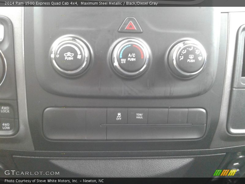Maximum Steel Metallic / Black/Diesel Gray 2014 Ram 1500 Express Quad Cab 4x4
