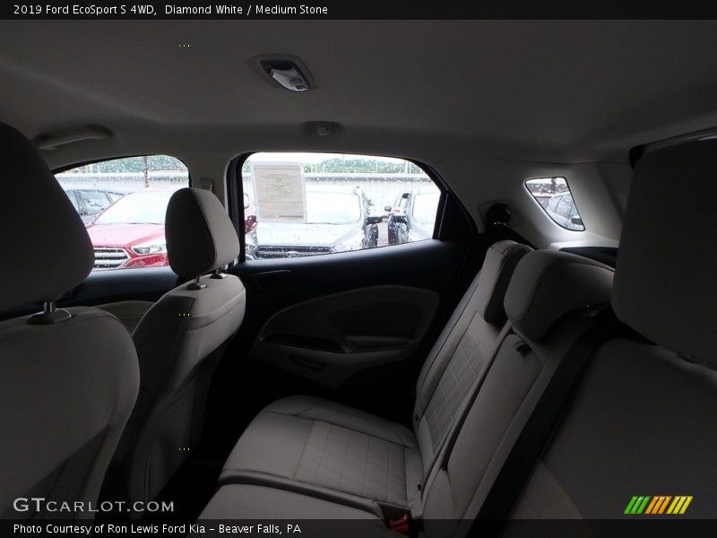 Diamond White / Medium Stone 2019 Ford EcoSport S 4WD