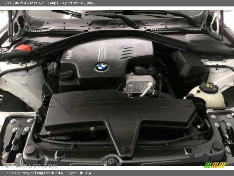 Alpine White / Black 2016 BMW 4 Series 428i Coupe