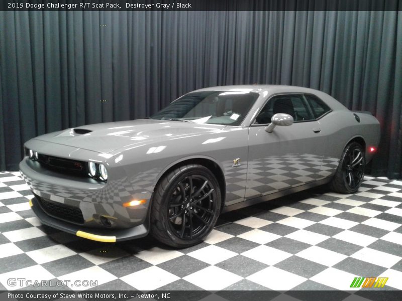 Destroyer Gray / Black 2019 Dodge Challenger R/T Scat Pack