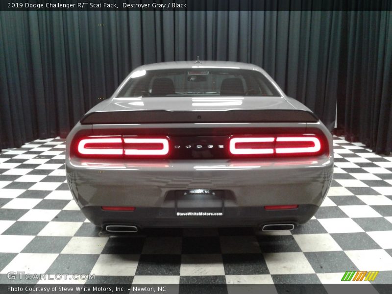 Destroyer Gray / Black 2019 Dodge Challenger R/T Scat Pack