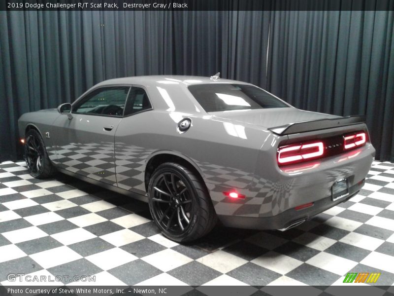 Destroyer Gray / Black 2019 Dodge Challenger R/T Scat Pack
